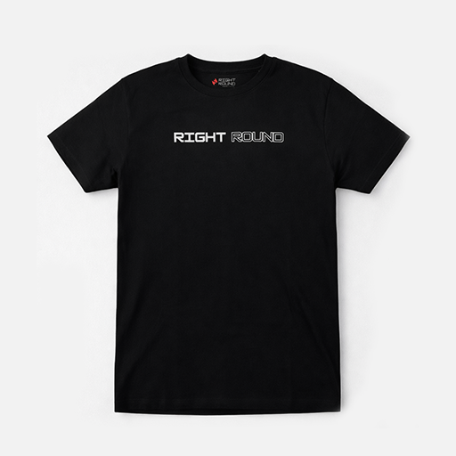 1 letter black layered T shirt