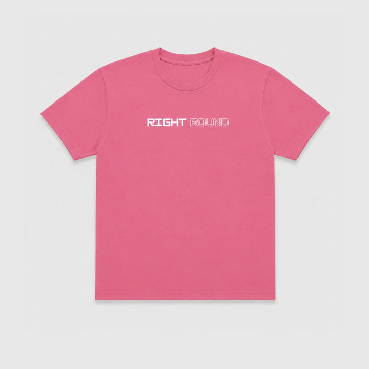 1 Letter pink Layered T shirt